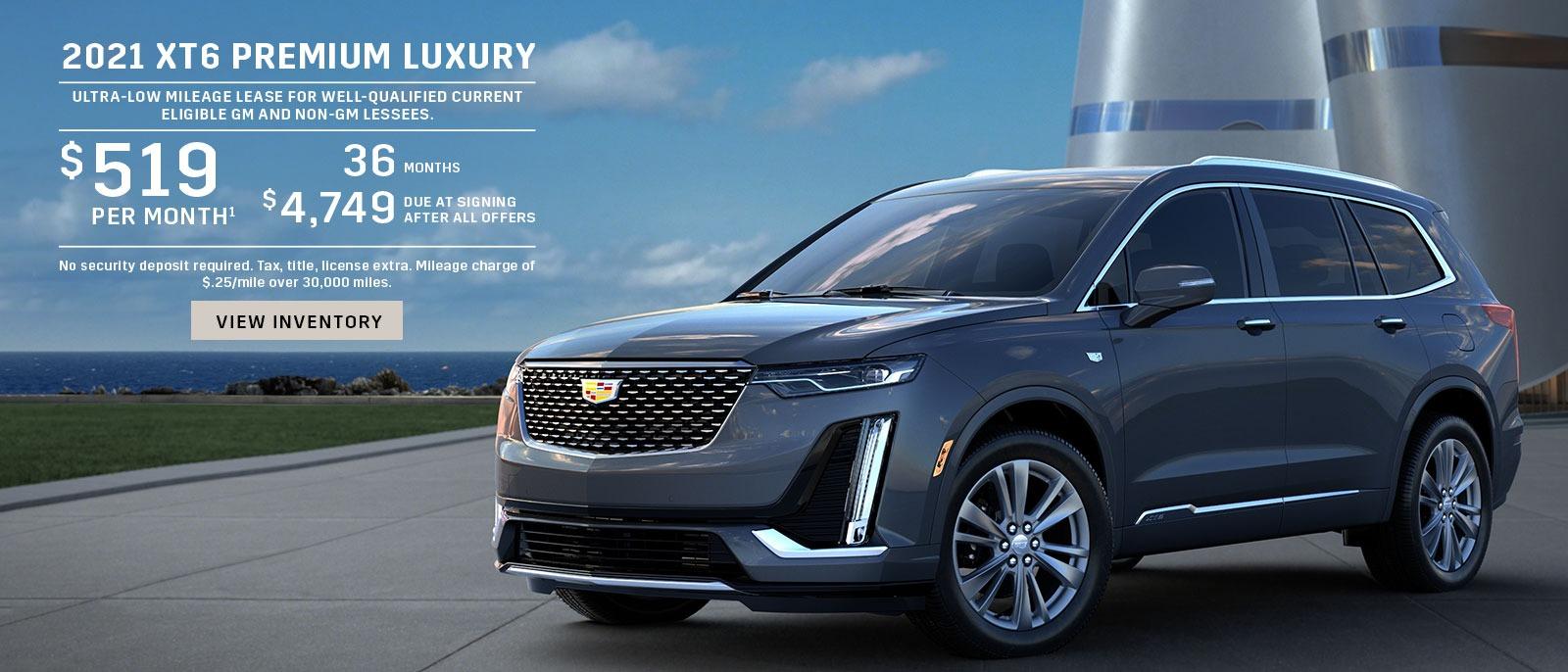 Lease Offer on 2021 Cadillac XT6