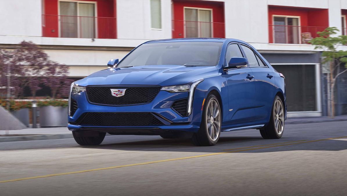 2023 Cadillac CT4-V Drive with confidence that comes from having the power.