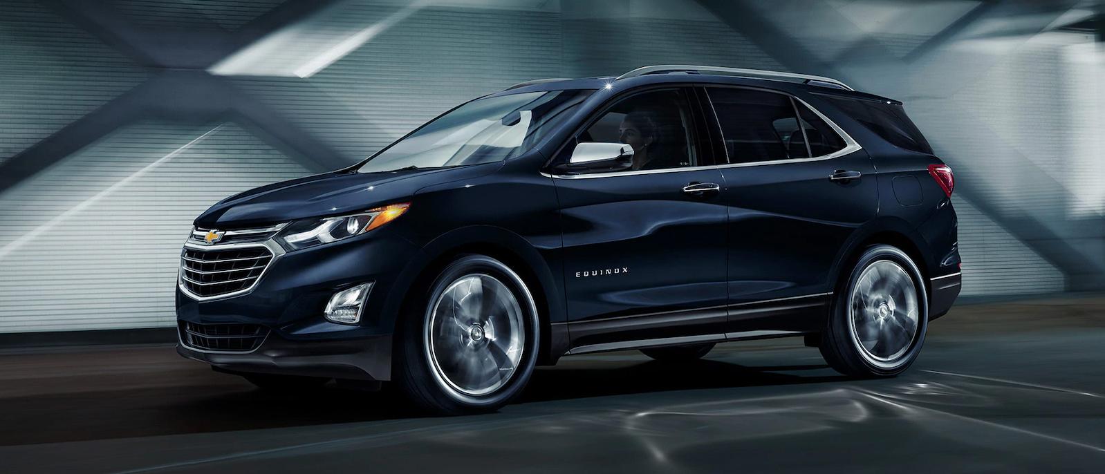 Chevrolet Equinox in a subway Chevrolet Equinox in a subway