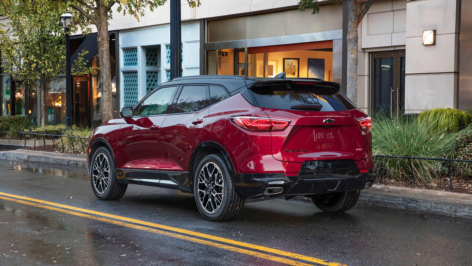 2023 Chevrolet Blazer Parked on sidewalk 2023 Chevrolet Blazer Parked on sidewalk