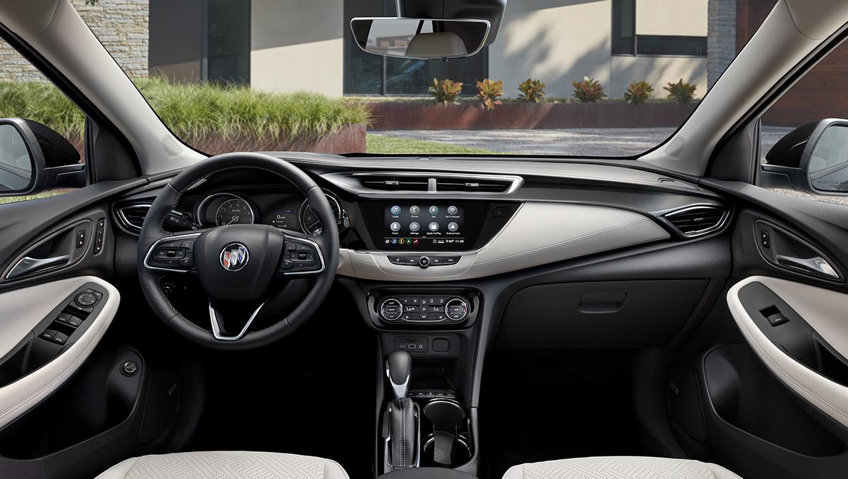 2023 Buick Encore GX interior view. 2023 Buick Encore GX interior view.