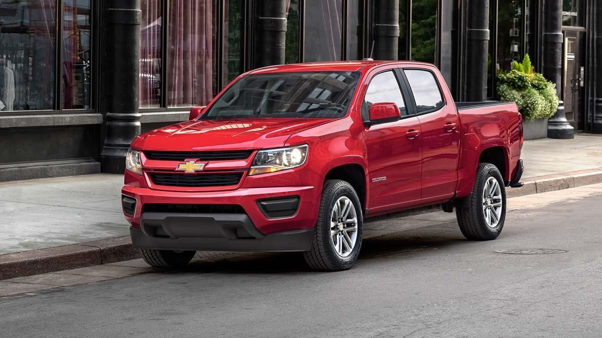 Chevrolet Colorado on the street