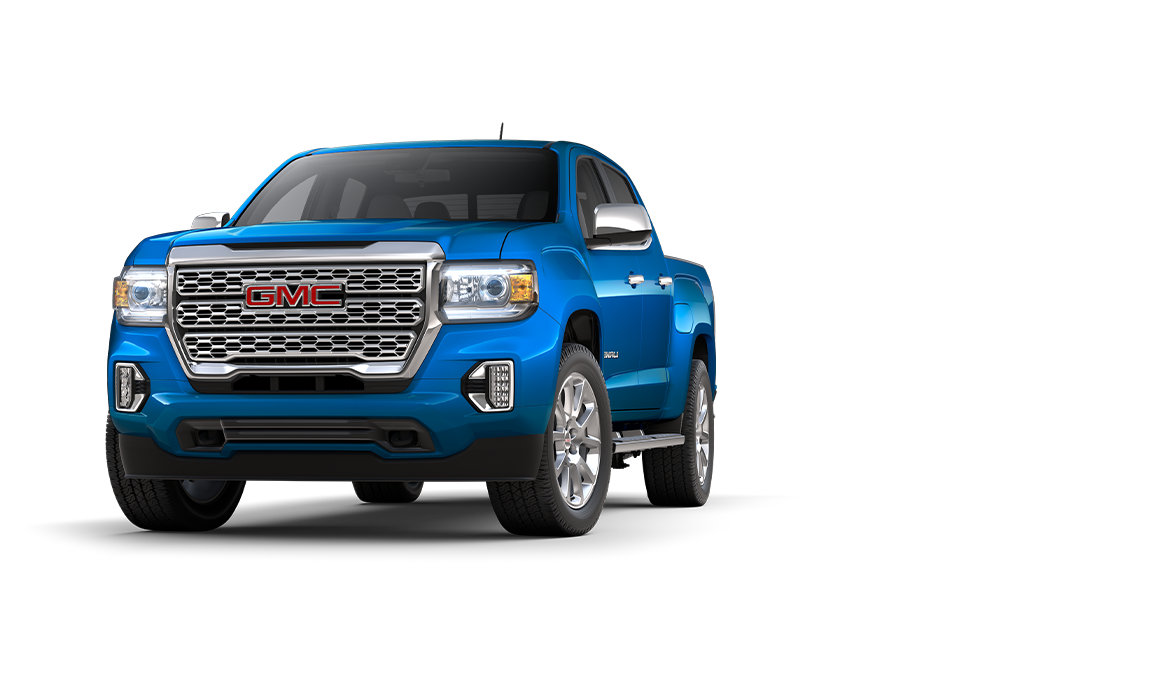 2021 GMC Canyon Crew Cab Standard Bed Denali Dynamic Blue  