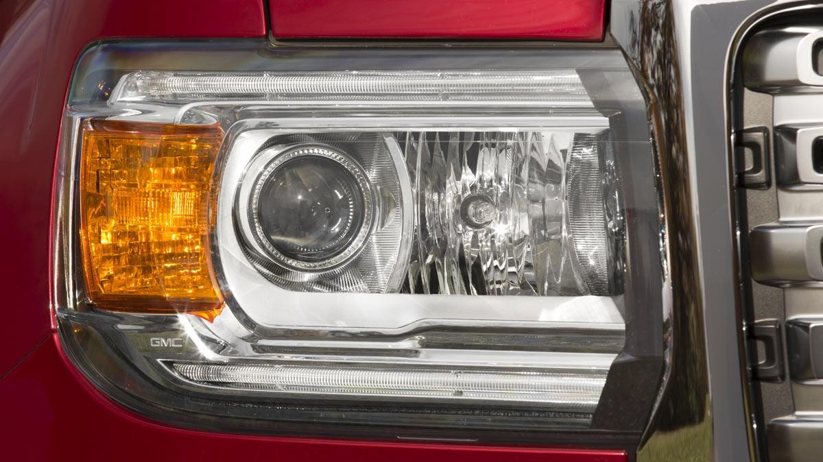 GMC Canyon headlights