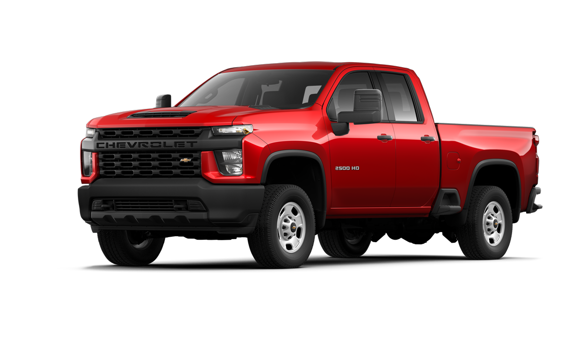 2020 Chevrolet Silverado 2500HD Double Cab Work Truck Standard Bed    