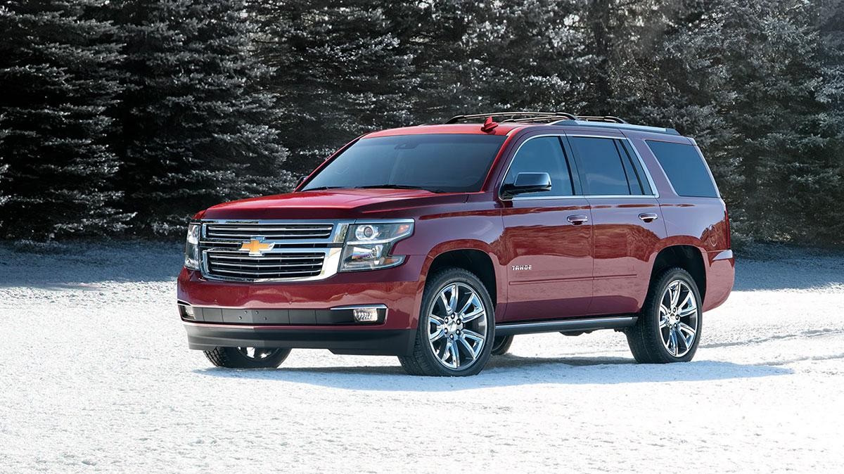 2020 Tahoe front profile