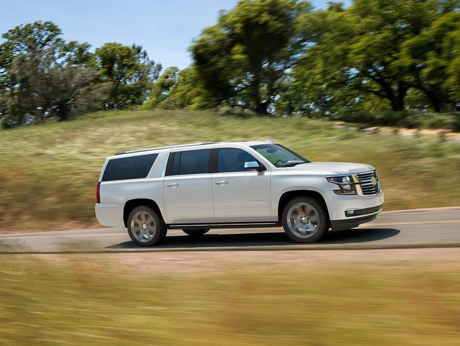 Chevrolet Suburban in field