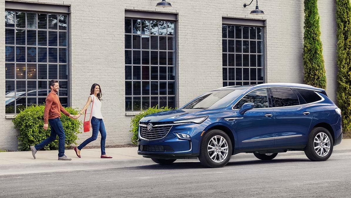 Side view of Buick Enclave