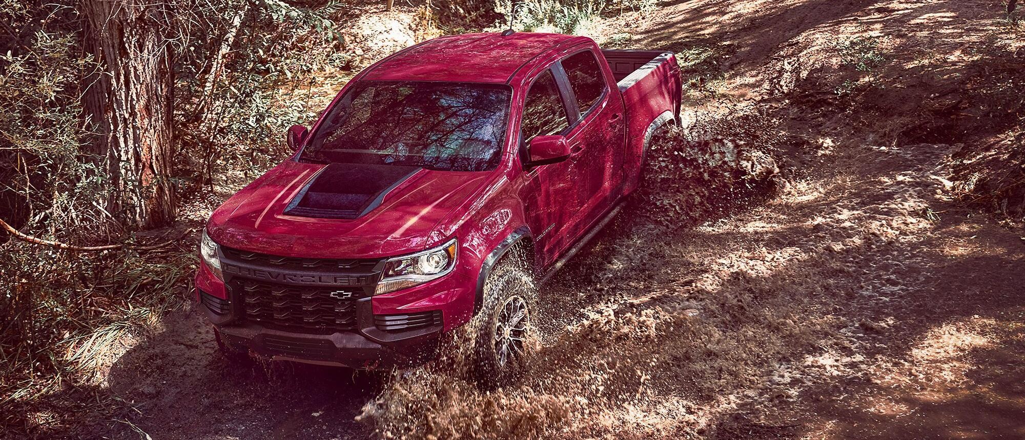2021 Chevy Colorado off roading