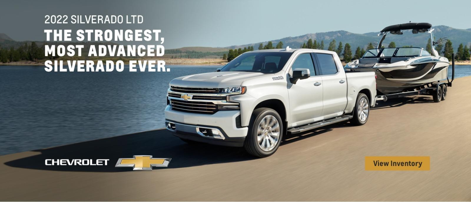 2022 Chevy Silverado LTD. The strongest, most advanced Silverado ever.