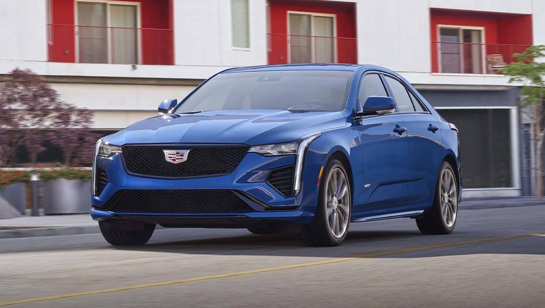 2023 Cadillac CT4-V Drive with confidence that comes from having the power.