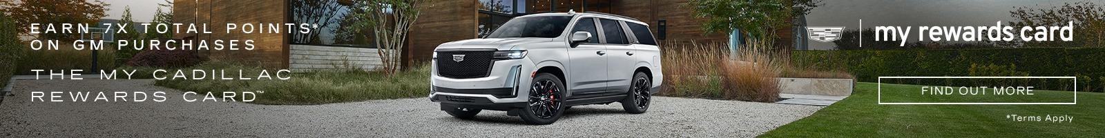 Earn 7X points on GM purchases