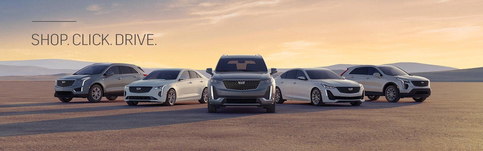 2020 Cadillac lineup including XT4 XT5 XT6 and Escalade