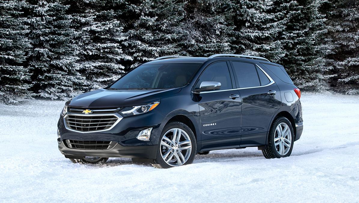 Chevrolet Equinox on snow