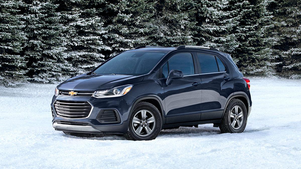 Chevrolet Trax on snow