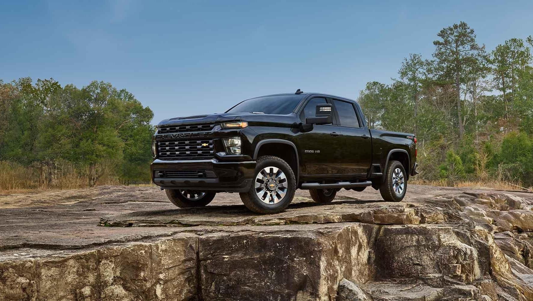 2022 Chevrolet Silverado HD in black