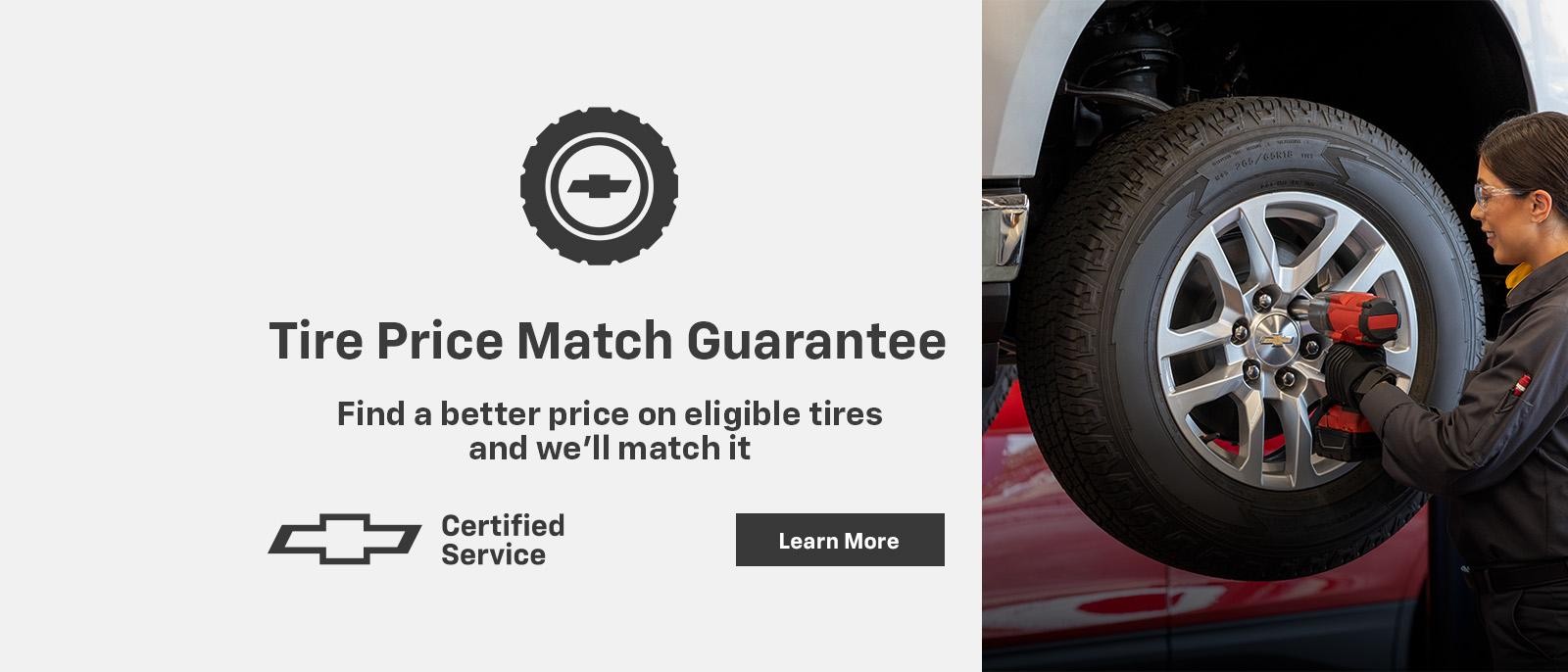 TIRE PRICE MATCH GUARANTEE