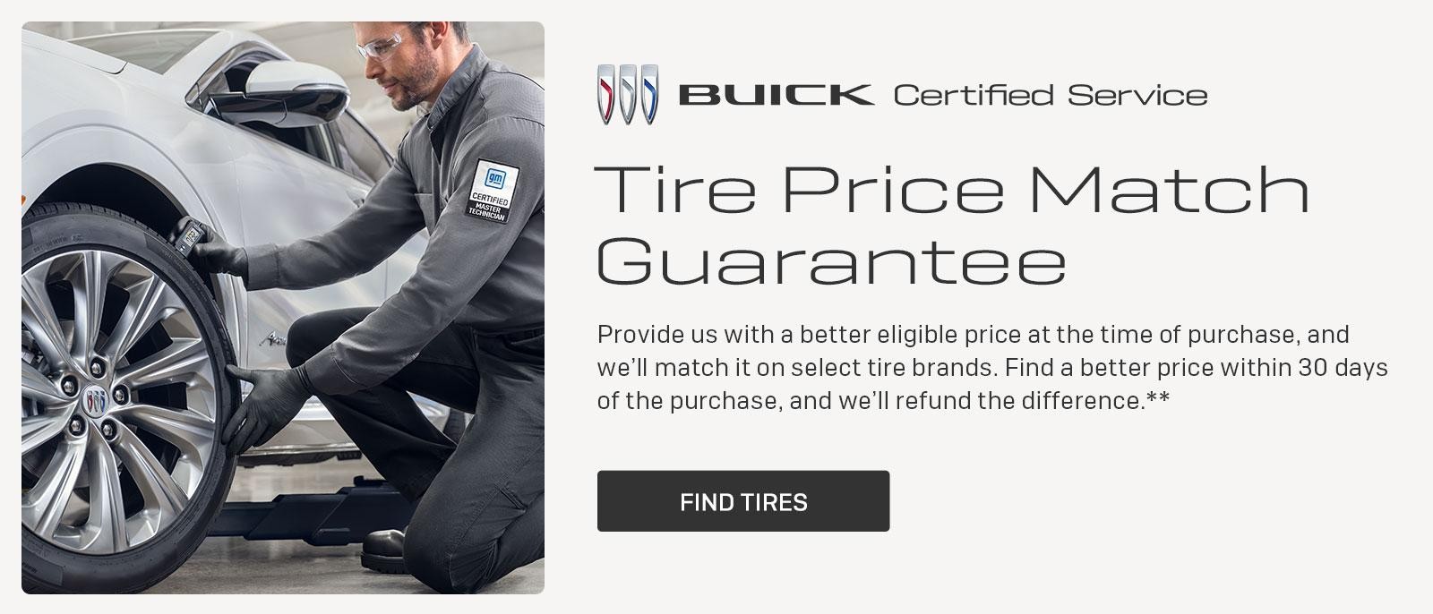 TIRE PRICE MATCH GUARANTEE