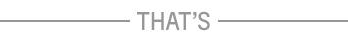 that's