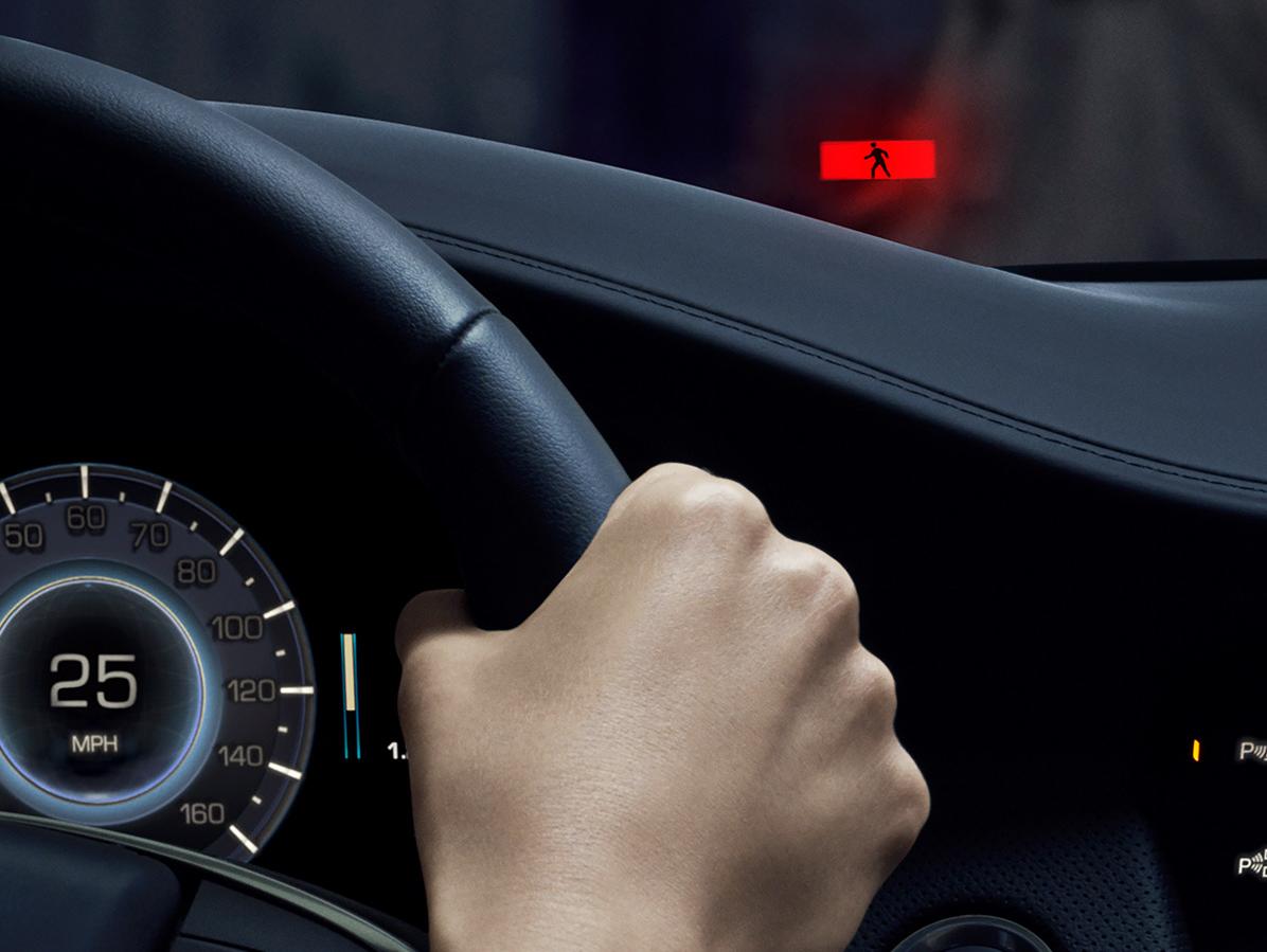 2016 CT6 Sedan Pedestrian Collision Mitigation 2016 CT6 Sedan Pedestrian Collision Mitigation