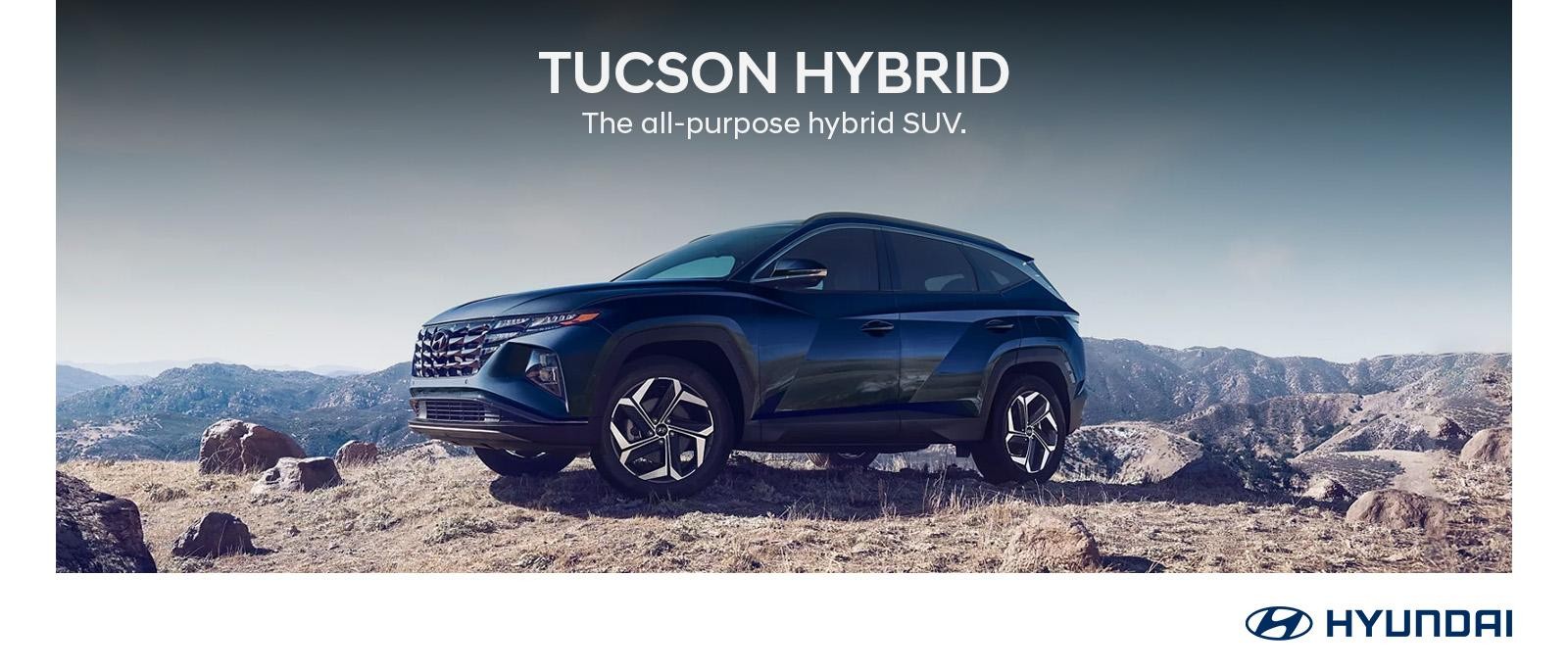 2024 Hyundai Tucson Hybrid parked in wild.