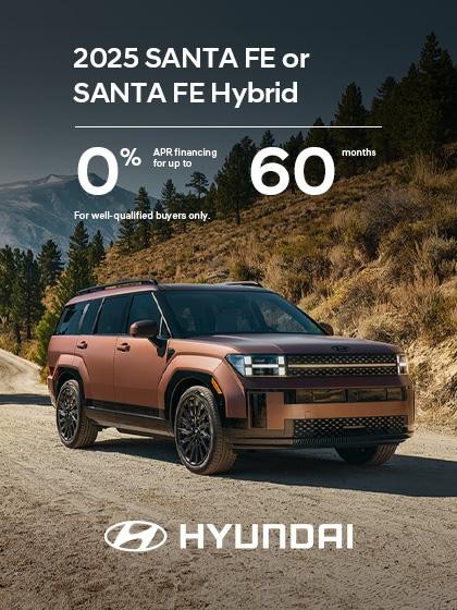 2025 Hyundai Santa Fe APR Offer
