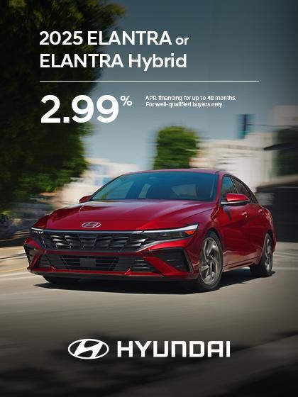 Hyundai Elantra APR Offer