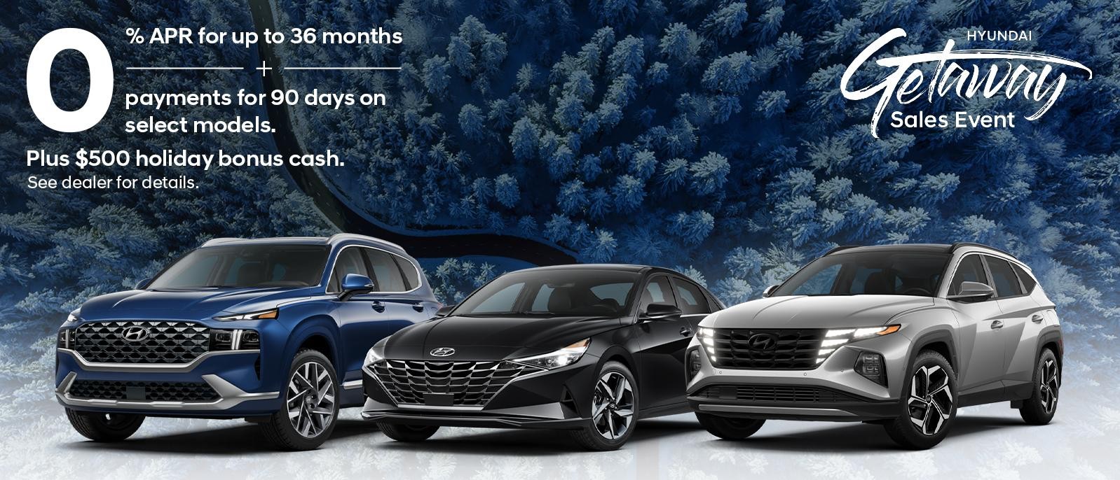 Hyundai $500 Holiday Bonus Cash