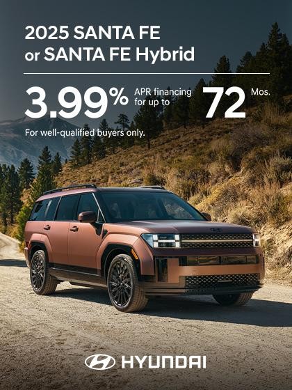 Hyundai Santa Fe APR Offer