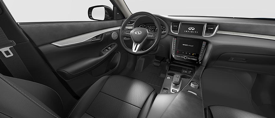 Graphite interior view of QX50 Graphite interior view of QX50