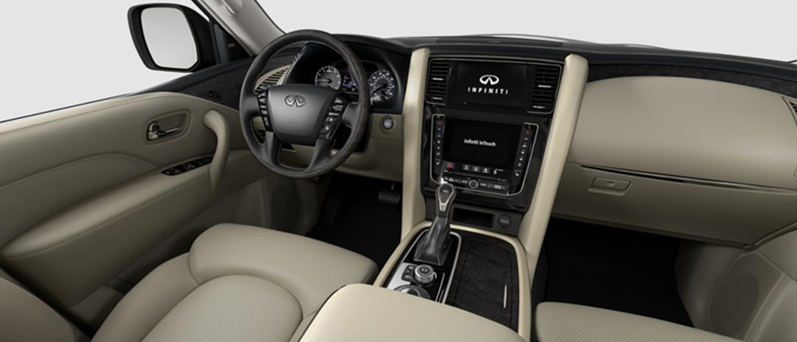 Infiniti qx80 салон