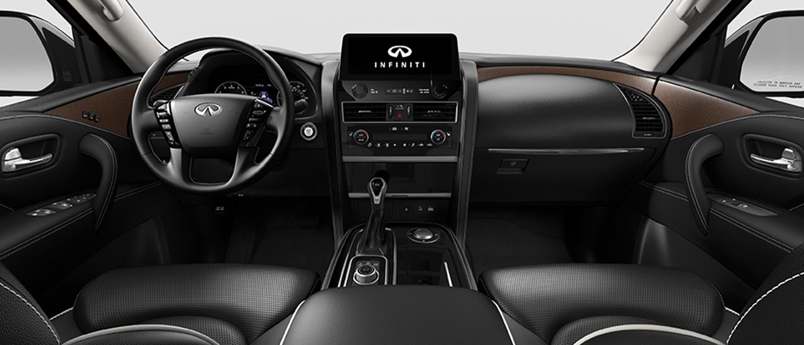 GRAPHITE INTERIOR VEIW OF QX80 GRAPHITE INTERIOR VEIW OF QX80