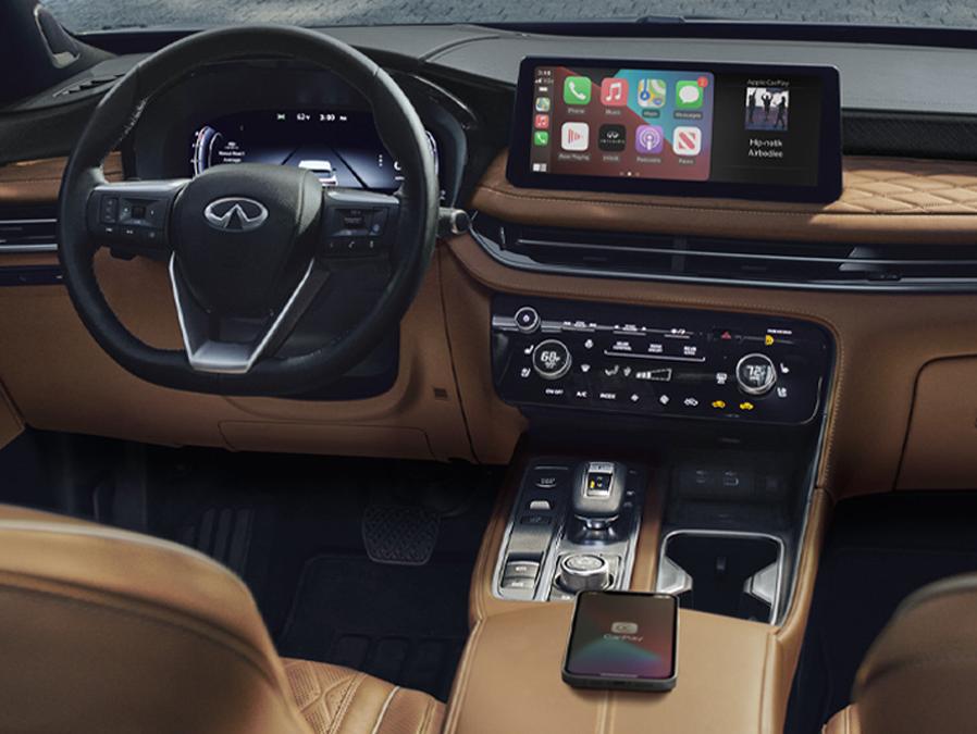 Wireless Apple CarPlay® integration Wireless Apple CarPlay® integration