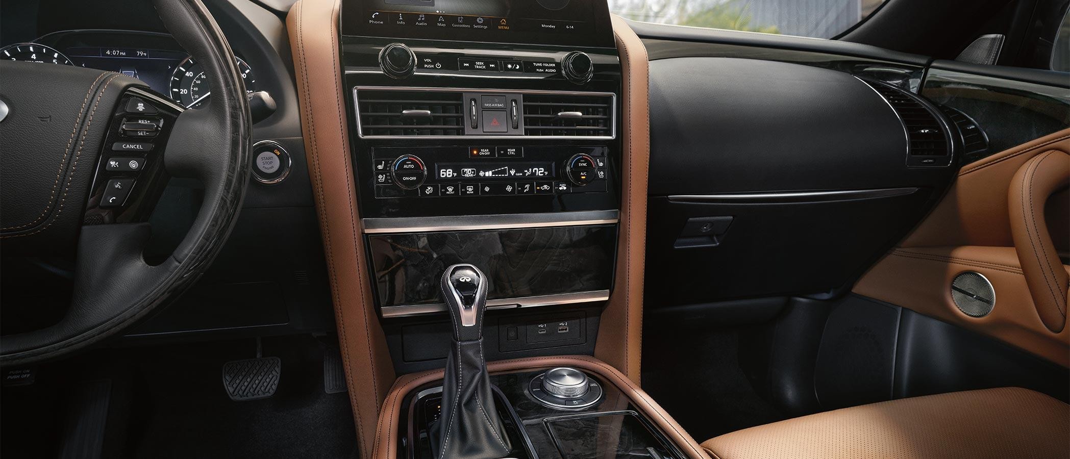 2024 Interior infiniti qx80