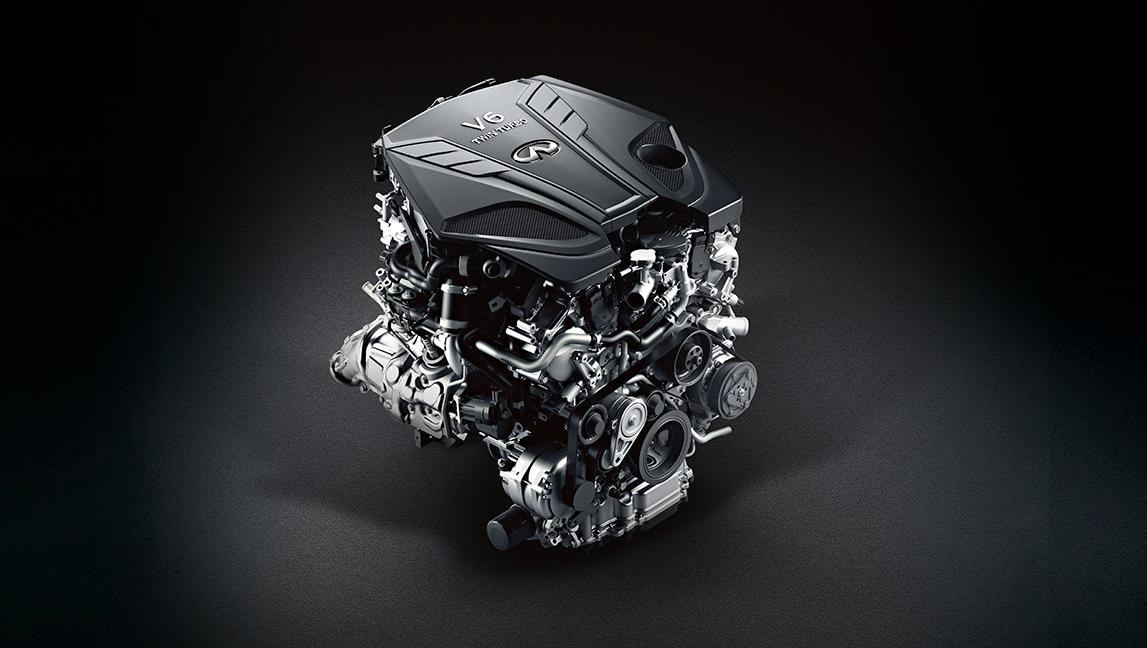 Image of INFINITI Q50 V6 Engine.