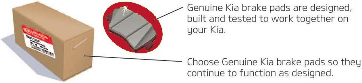 Genuine Kia Brakes