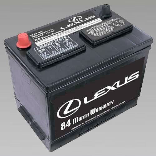 Genuine Lexus vehicle battery