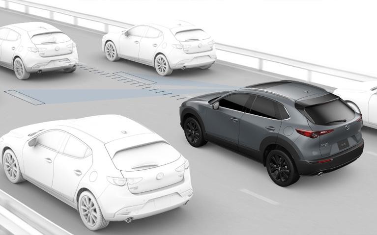 MAZDA RADAR CRUISE CONTROL WITH STOP AND GO