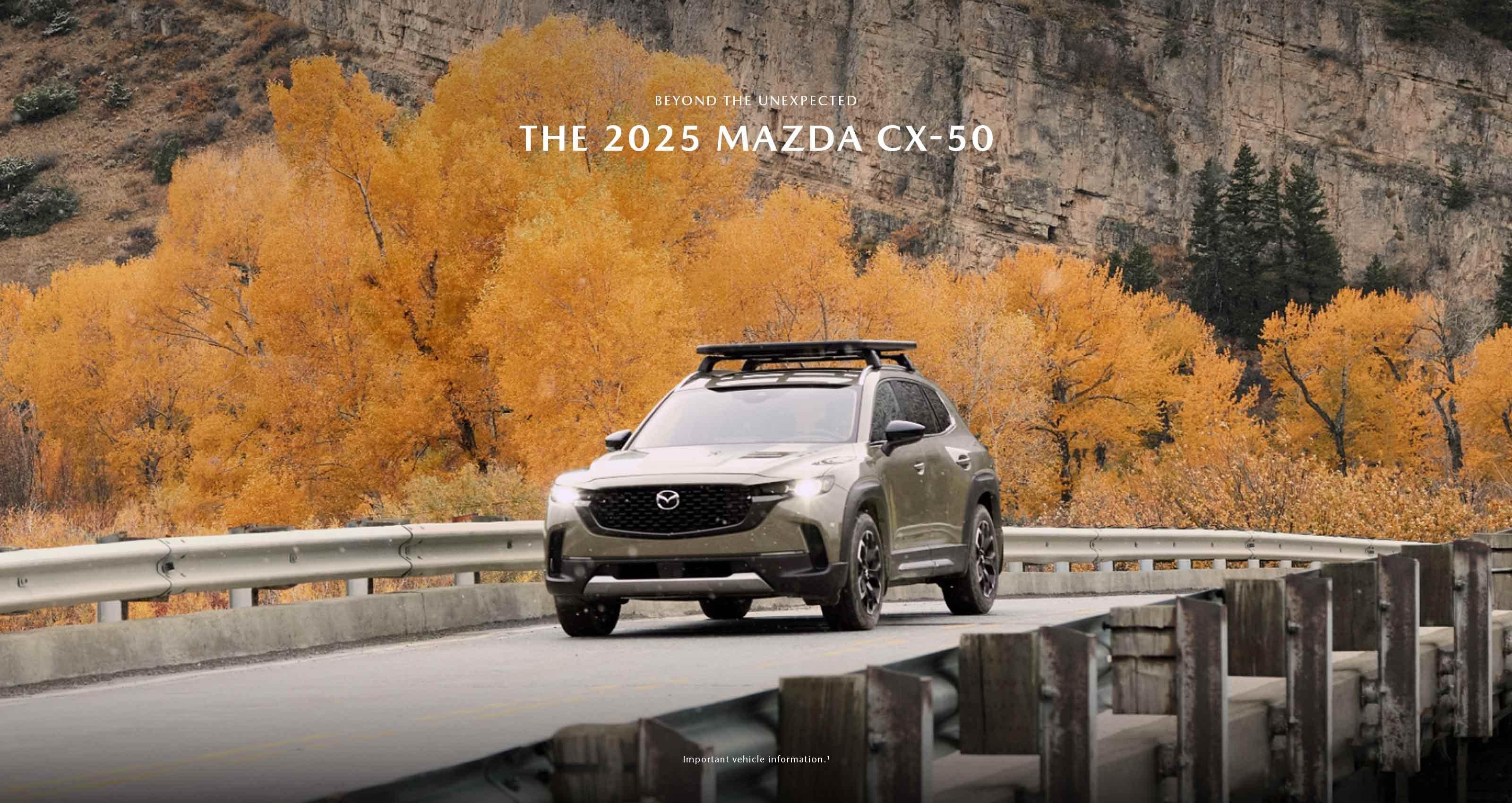 The 2025 Mazda CX-50