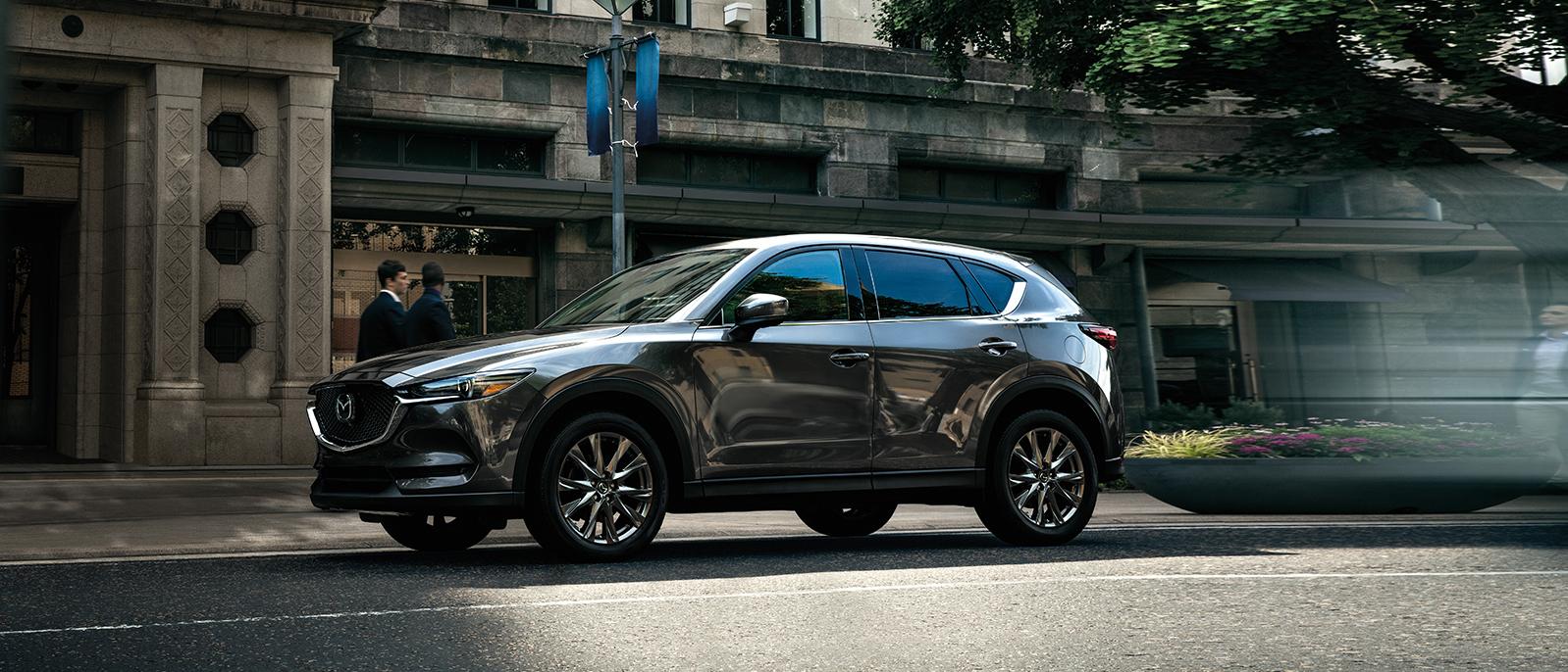2020 Mazda CX-5 cruising through the city 2020 Mazda CX-5 cruising through the city