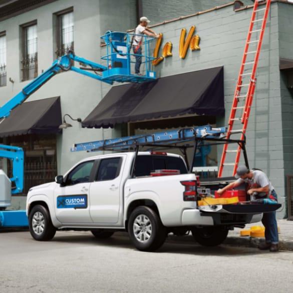 Nissan Frontier truck for business.