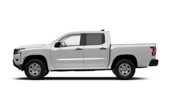 2023 Nissan Frontier Crew Cab 4X4 White.