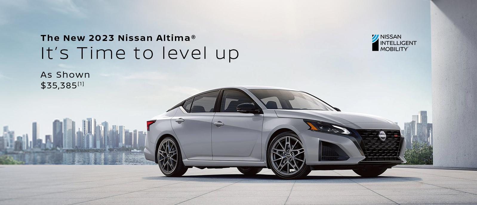 The New 2023 Nissan Altima - As shown $35,385*