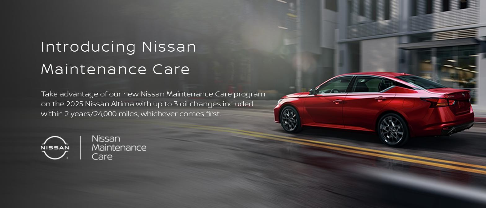 Introducing Nissan Maintenance Care