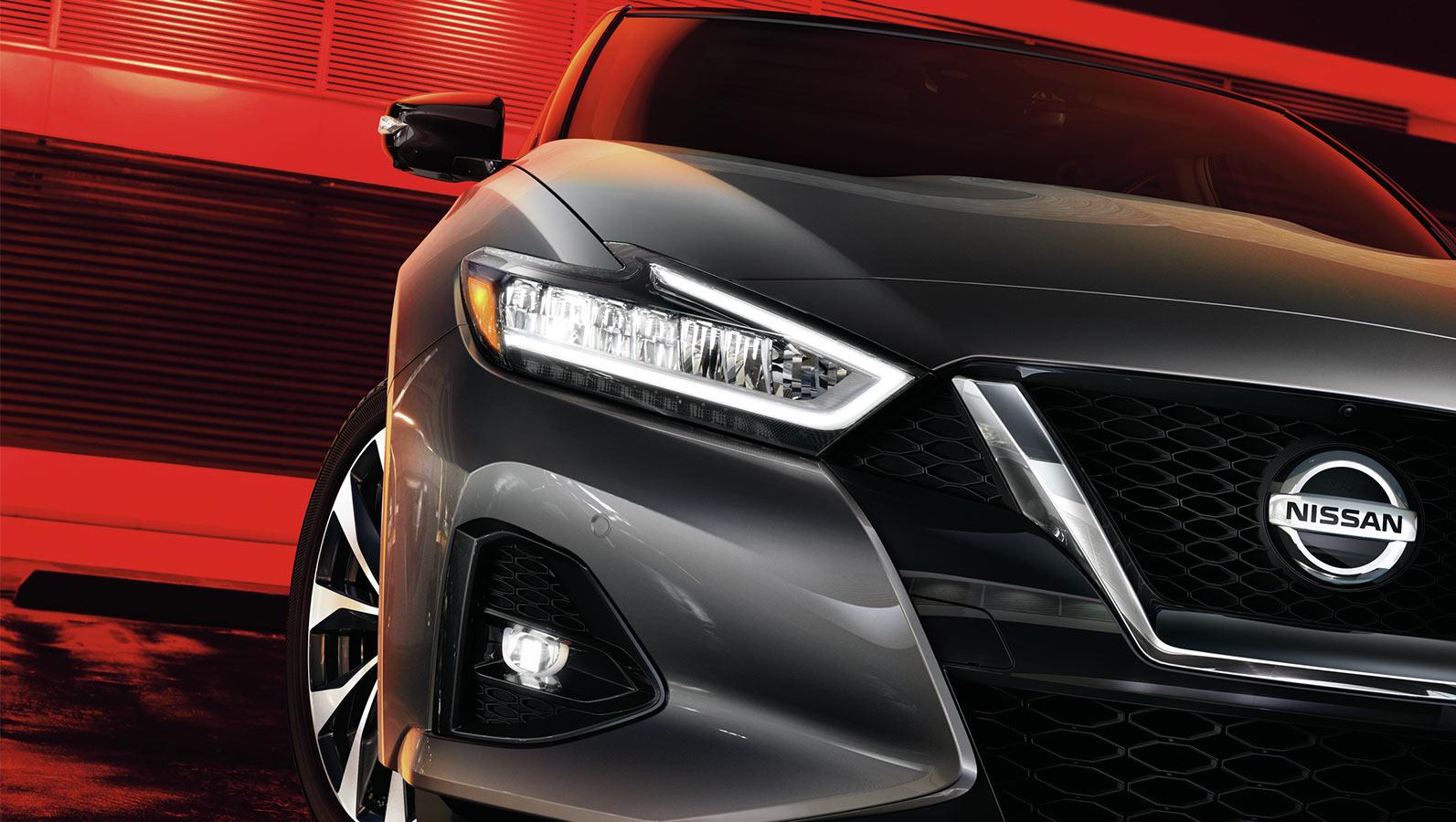 Front view of 2023 Nissan Maxima. Front view of 2023 Nissan Maxima.