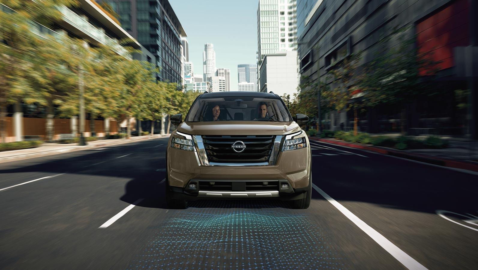 Nissan_2023 Pathfinder Safety Shield® 360. Nissan_2023 Pathfinder Safety Shield® 360.
