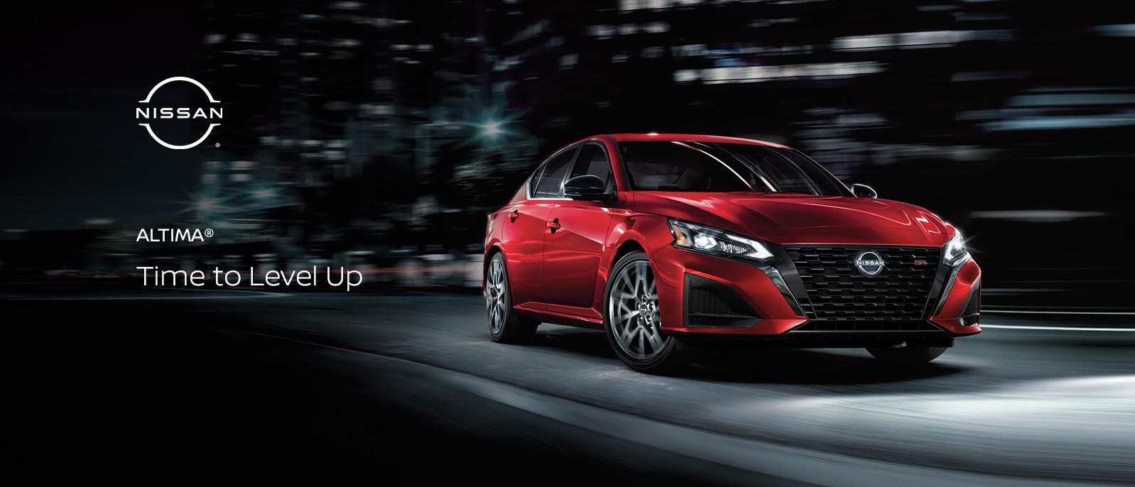 2024 Nissan Altima cruising through the streets.