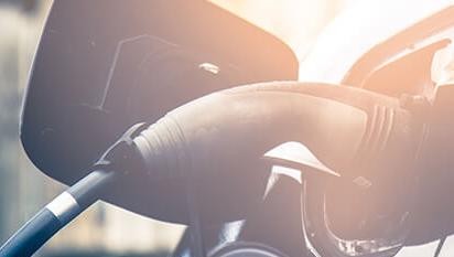 An electric vehicle charging