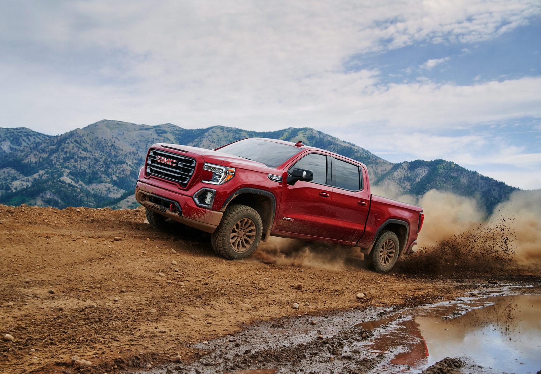 2021 GMC Sierra 1500 AT4 Crew Cab Short Box Red Quartz