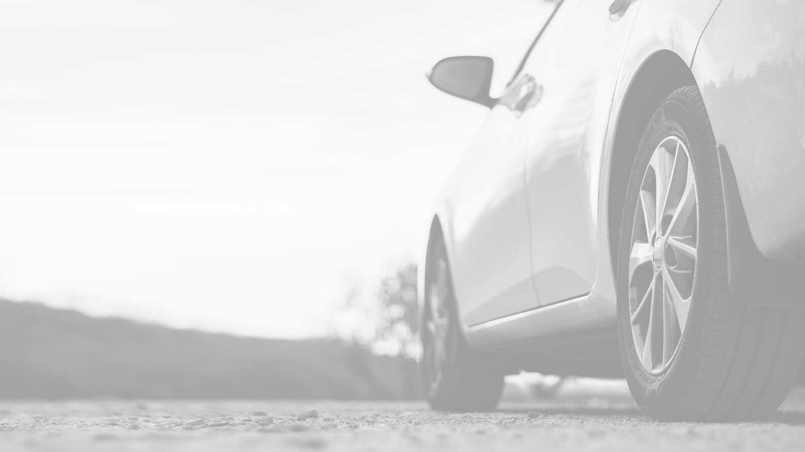 Vehicle on a road